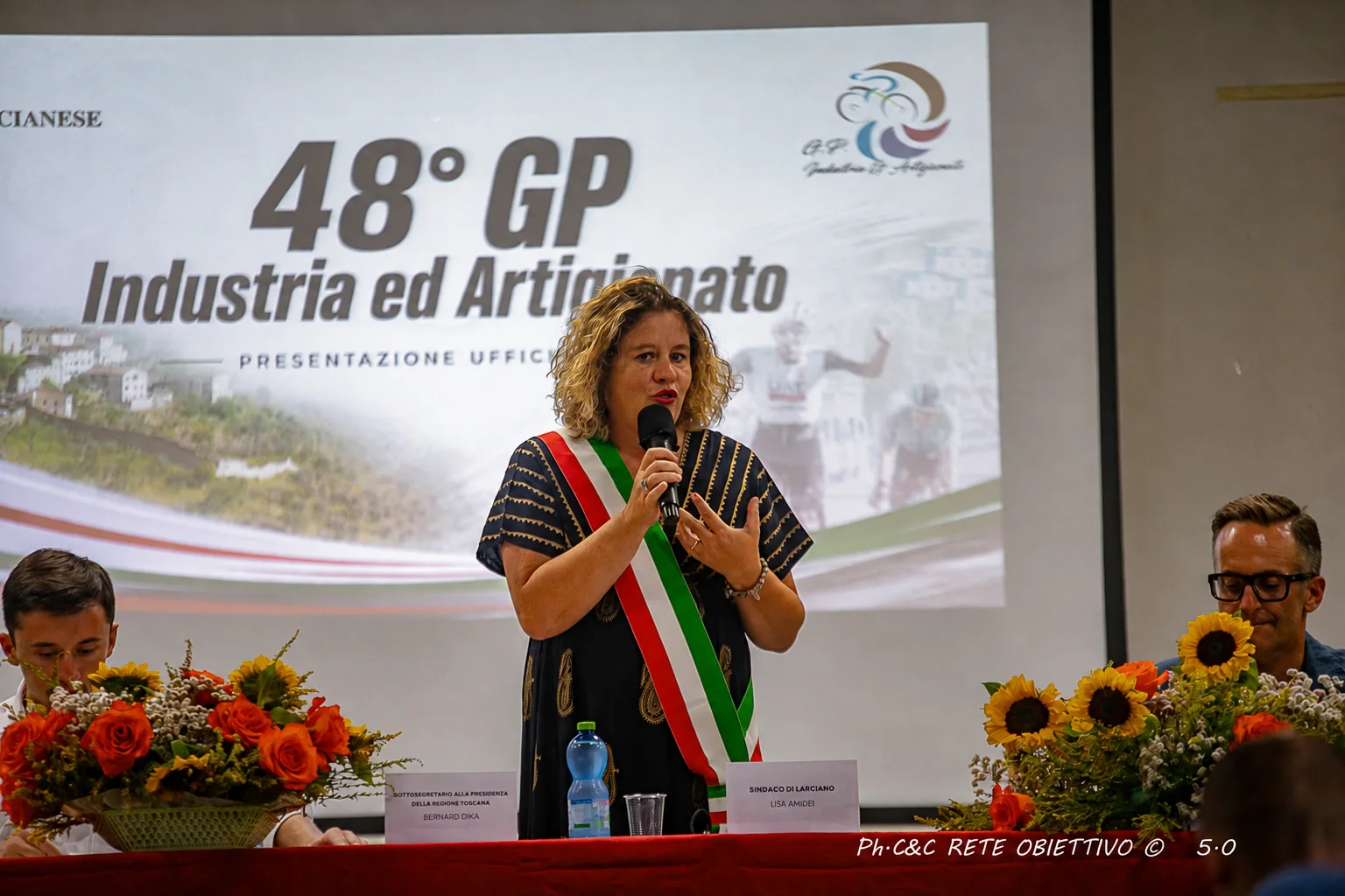Presentato il 48° GP Industria & Artigianato di Larciano: il grande ciclismo torna sulle strade del Montalbano